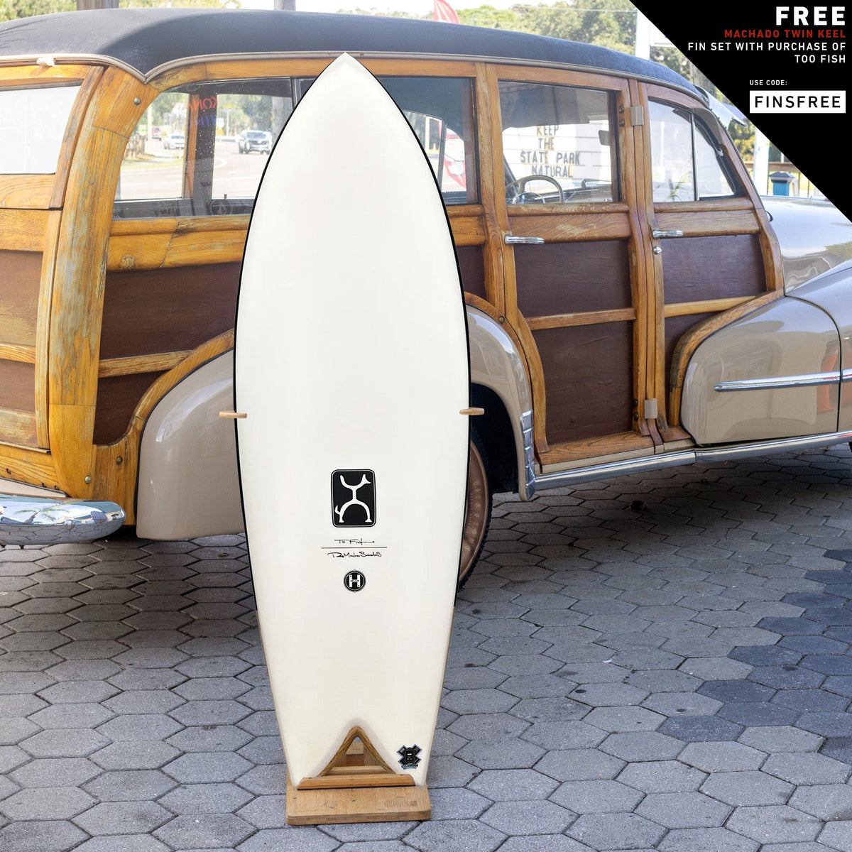 Firewire Too Fish Helium 5'2 Surfboard - Futures