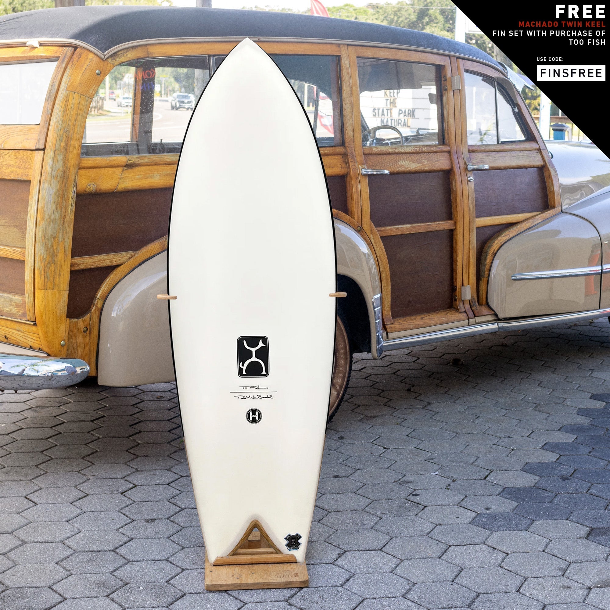 Firewire Too Fish Helium 5'2 Surfboard - Futures