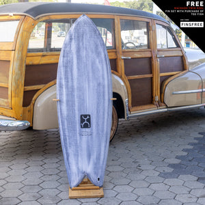 Firewire Too Fish Volcanic 5'5 Surfboard - Futures