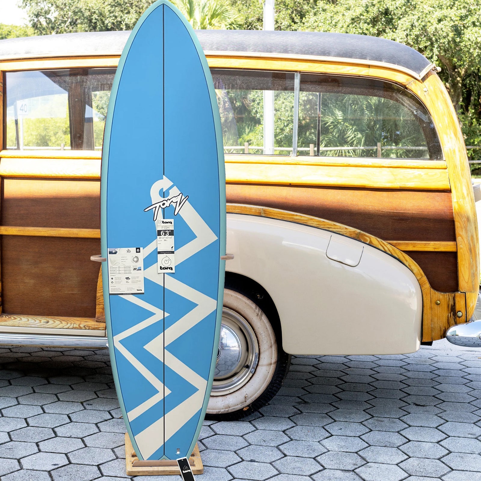 Torq Mod Fish TEC 6'3 Surfboard - Futures