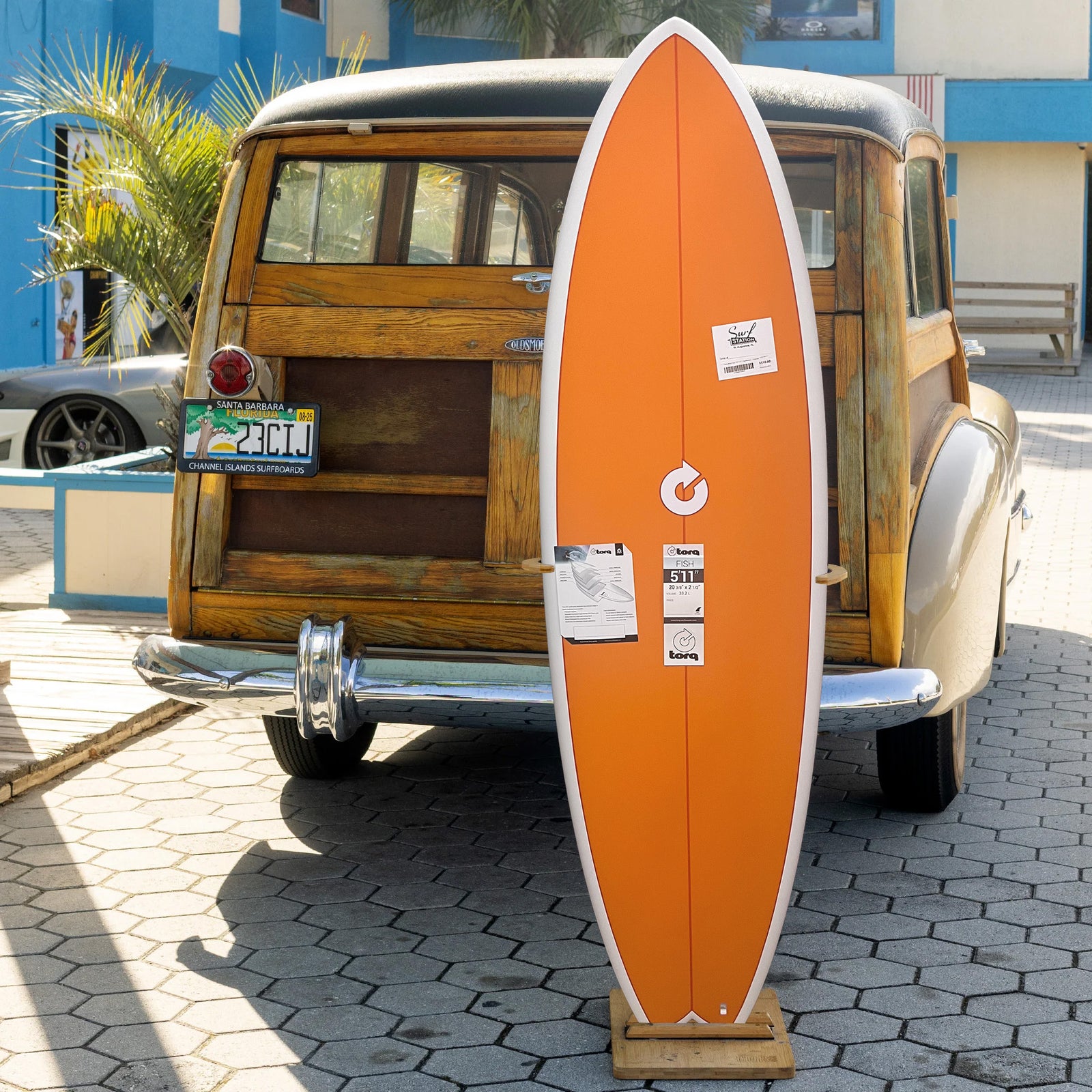 Torq Mod Fish TET 5'11 Surfboard - Futures