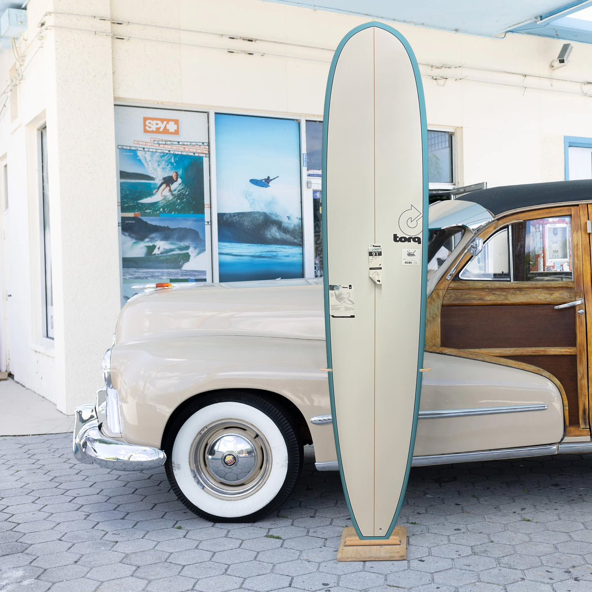 Torq Longboard TET 9'1 Surfboard - Futures