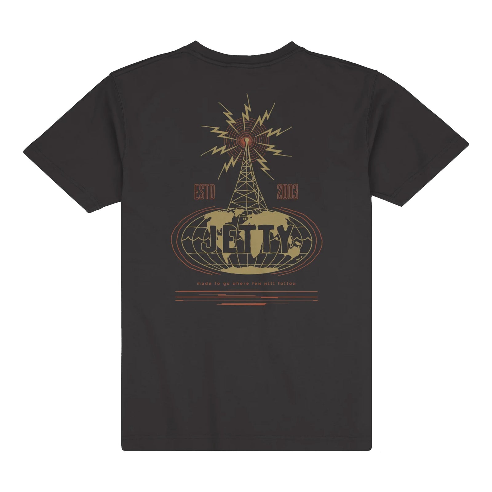 Jetty Transponder Men's S/S T-Shirt - Black