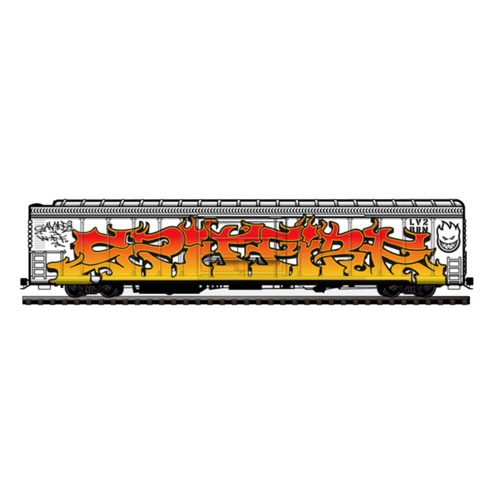 Spitfire Train Medium Sticker