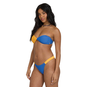 Billabong Tanline Sunni Scrunch Women's Bikini Bottoms - True Blue