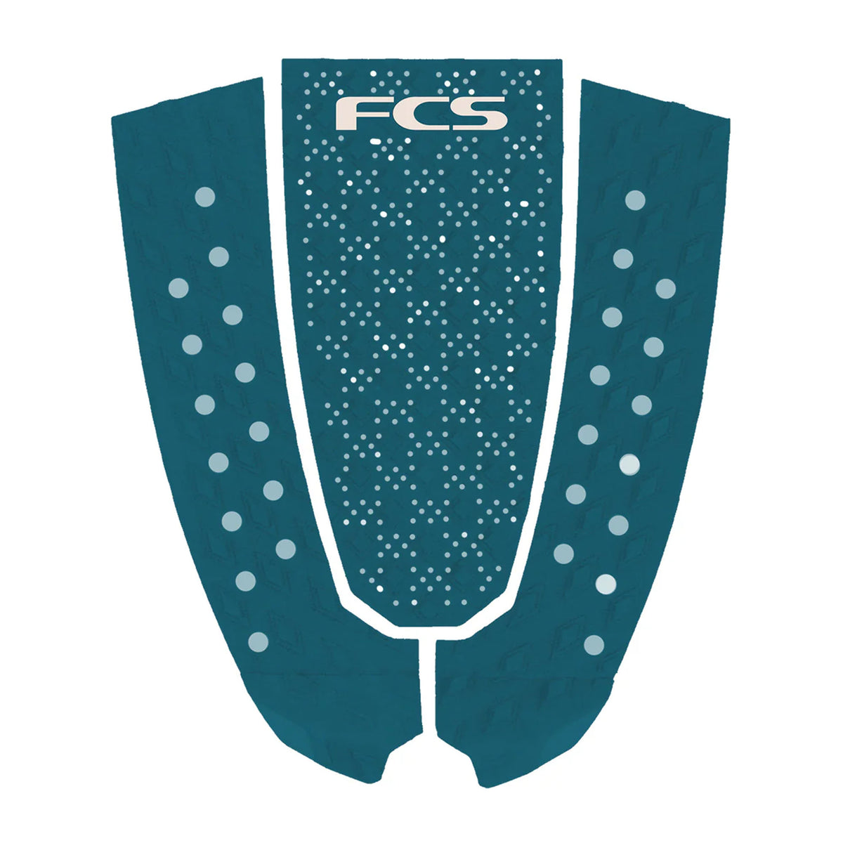 FCS T-3 Pin Eco Traction Pad - Tidal Teal
