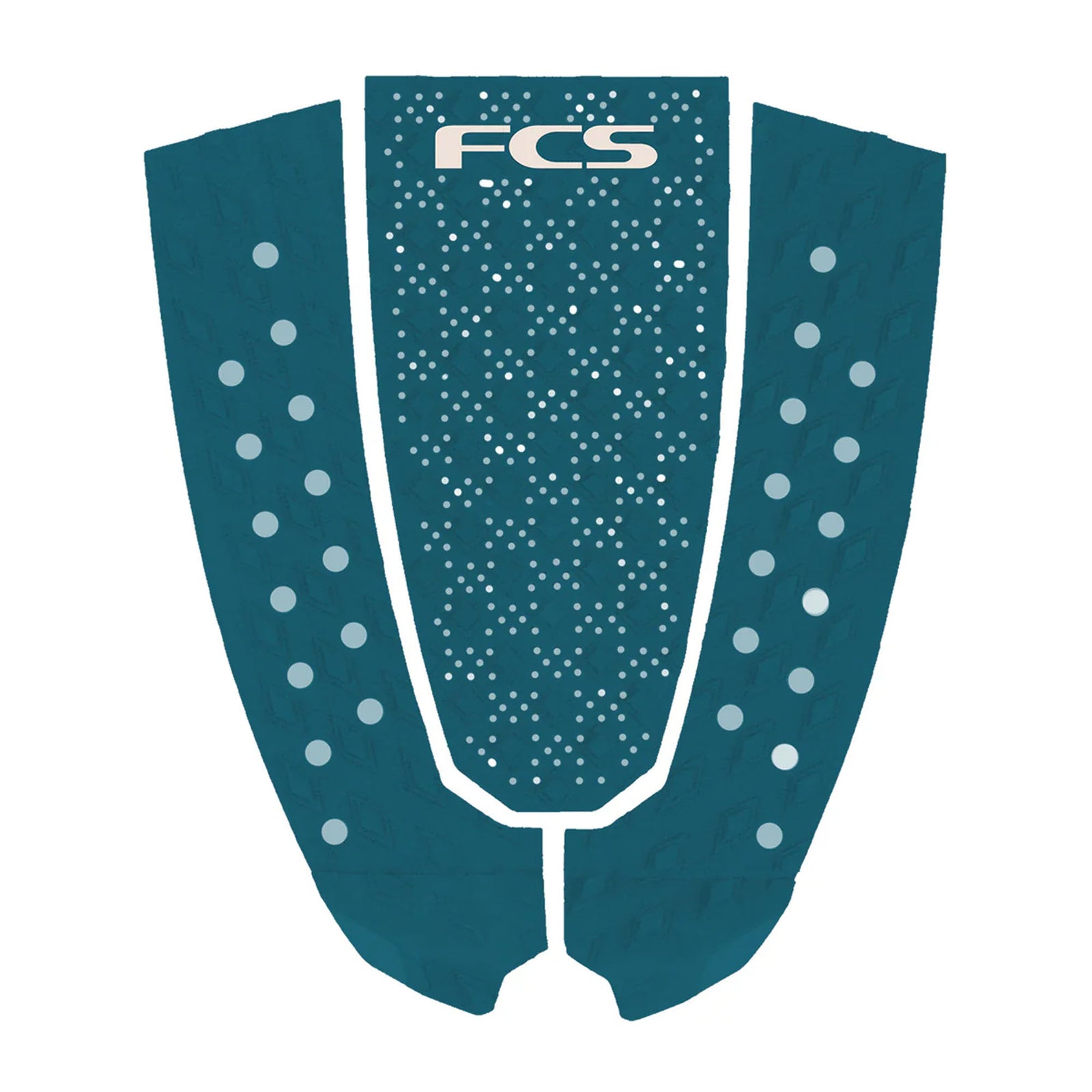 FCS T-3 Pin Eco Traction Pad - Tidal Teal