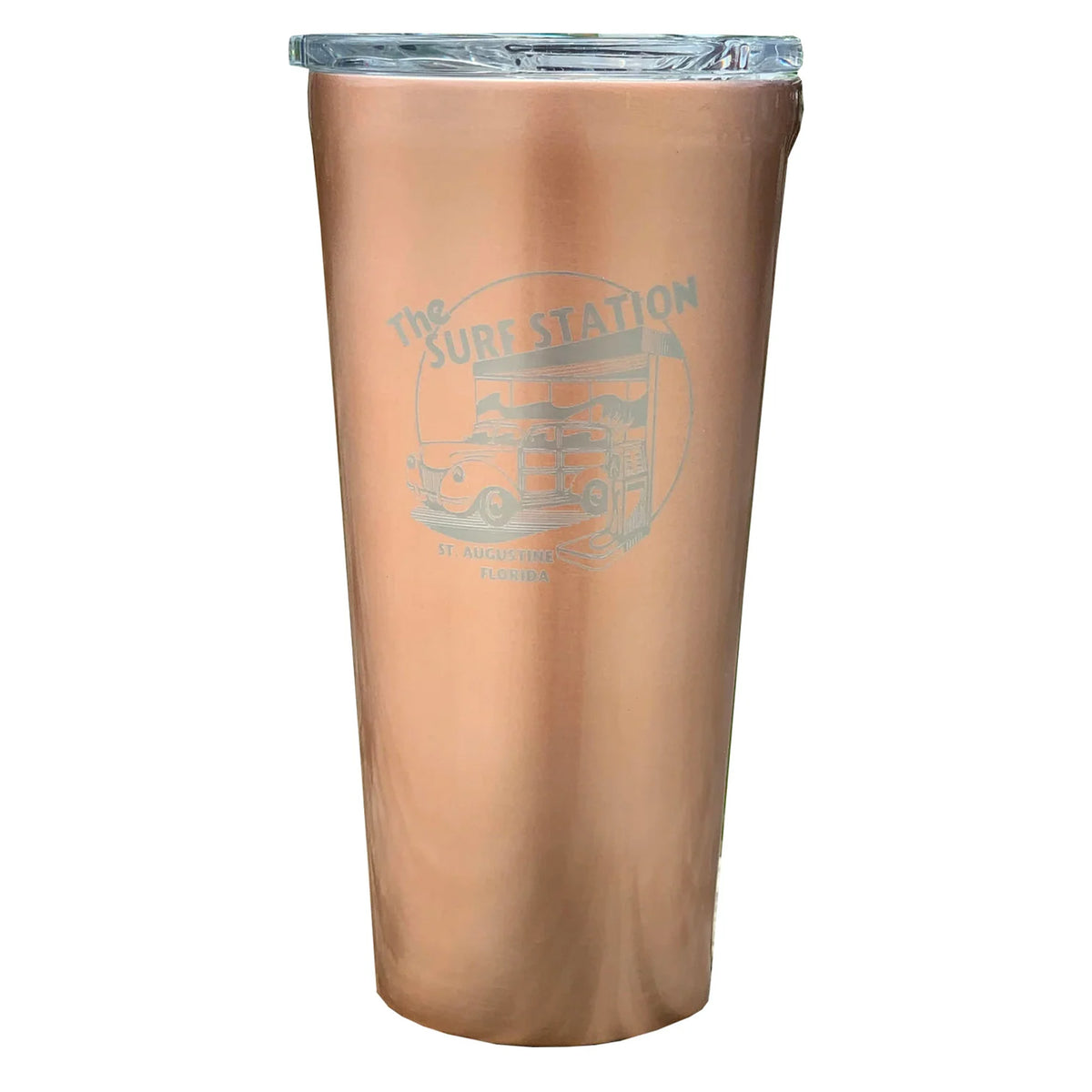Corkcicle Surf Station Tumbler - 16oz/Copper/Woody