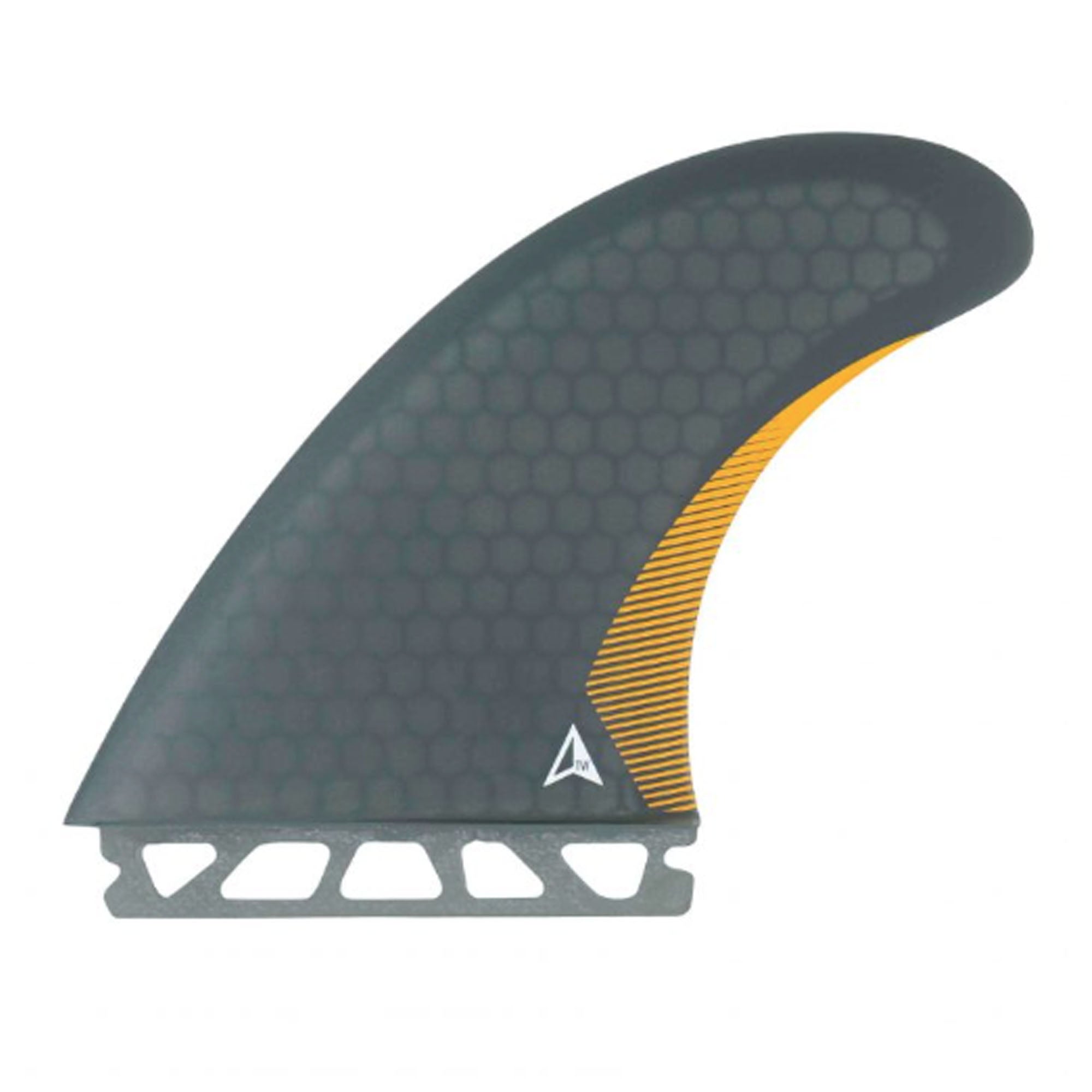 Roam Twin Surfboard Fins - Futures/Smoke