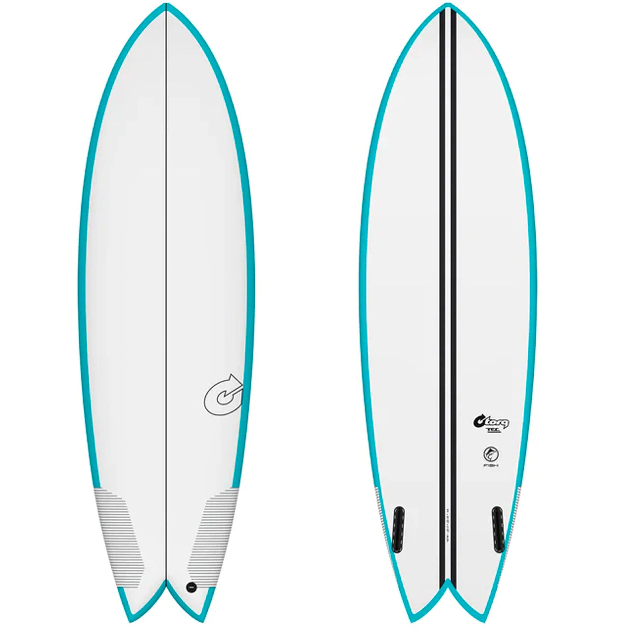 Torq Twin Fish TEC Surfboard - Futures