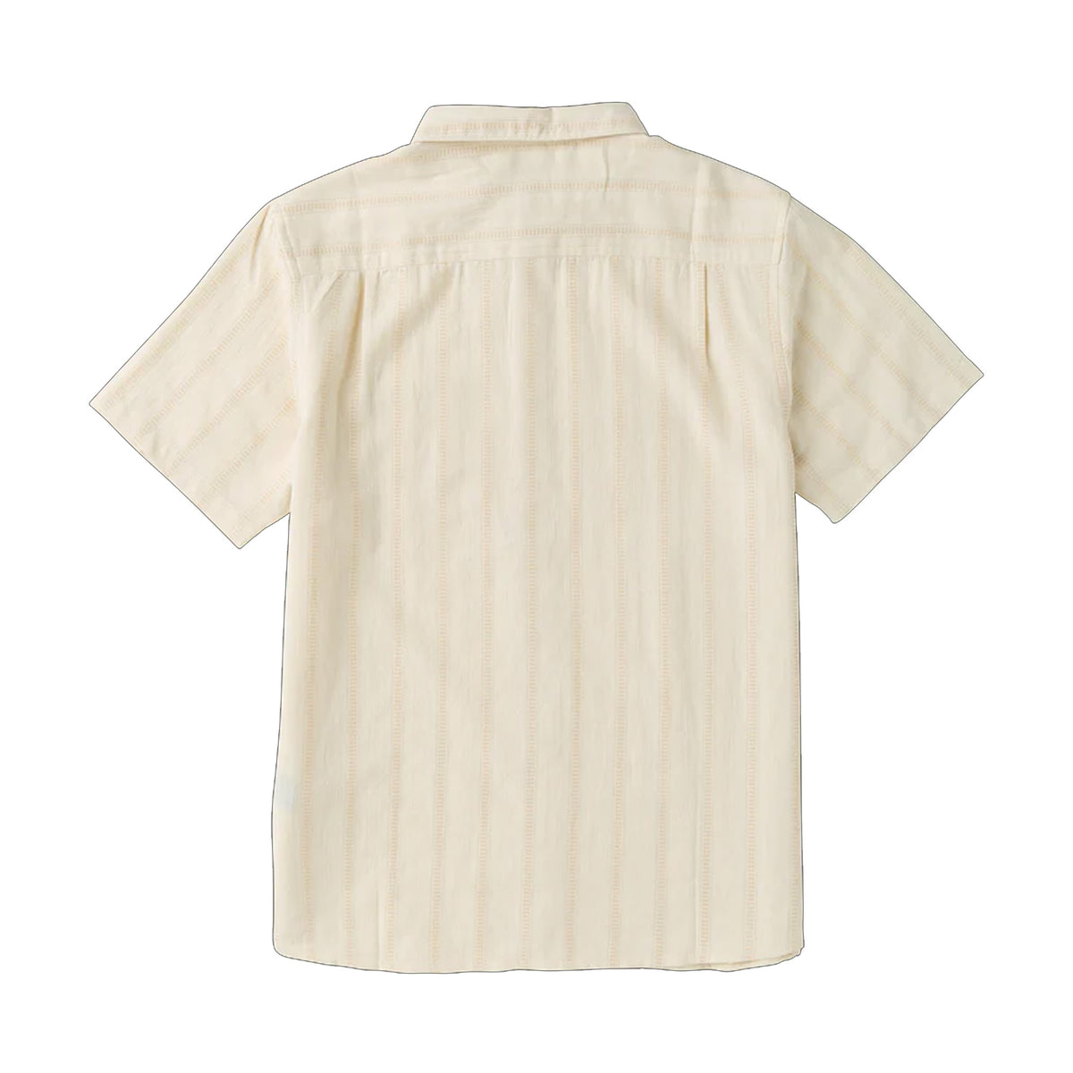 Roark Crosswinds Button Up Men's S/S Dress Shirt - Unbleached