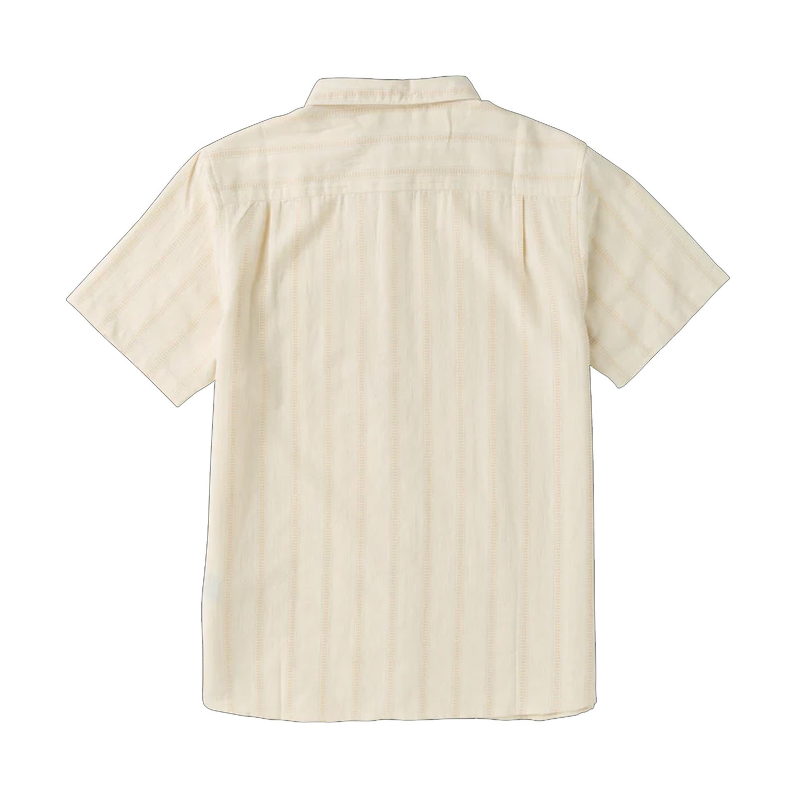 Roark Crosswinds Button Up Men's S/S Dress Shirt - Unbleached