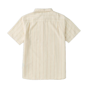 Roark Crosswinds Button Up Men's S/S Dress Shirt - Unbleached