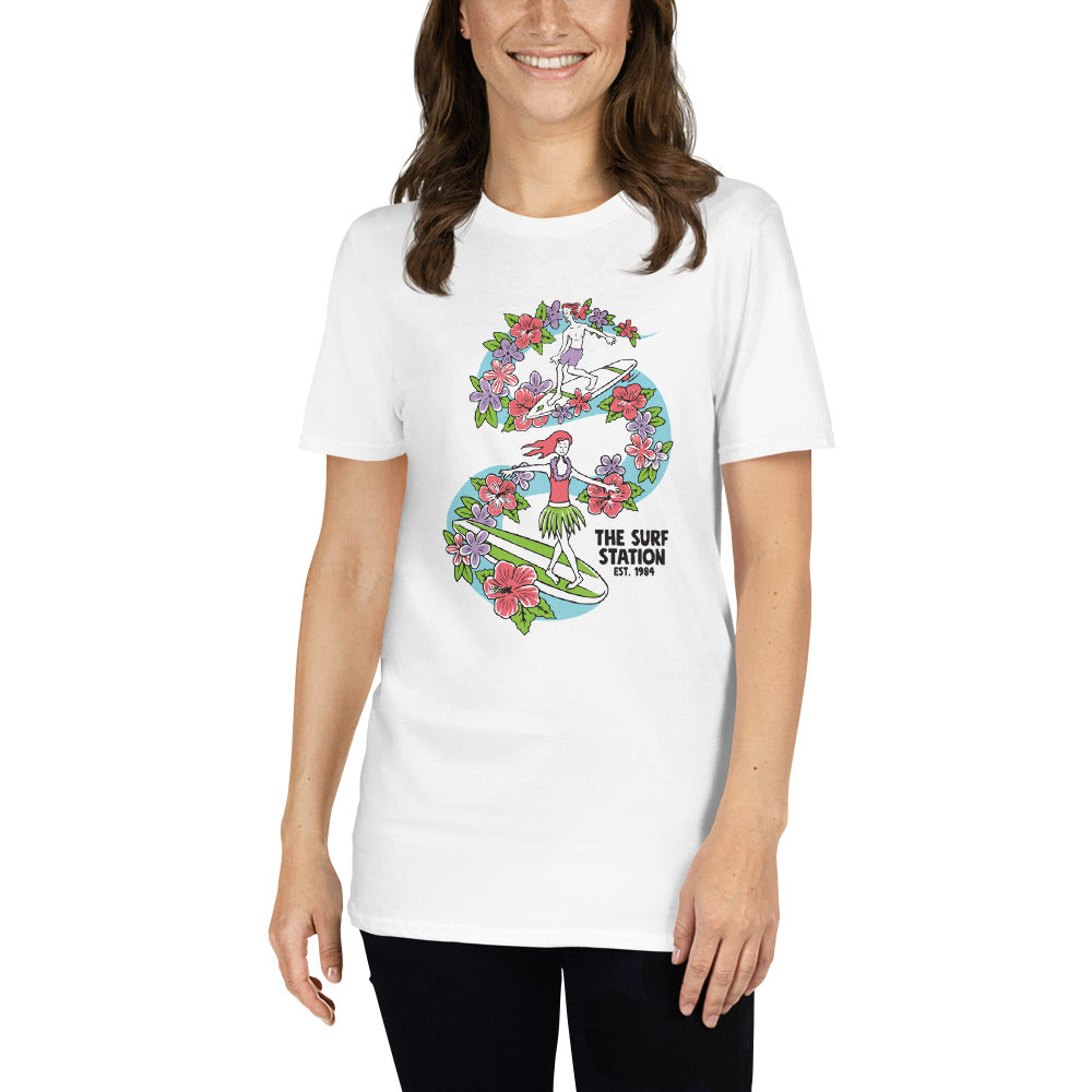 Surf Station x Karen Pedone Flower Slide Women's S/S T-Shirt