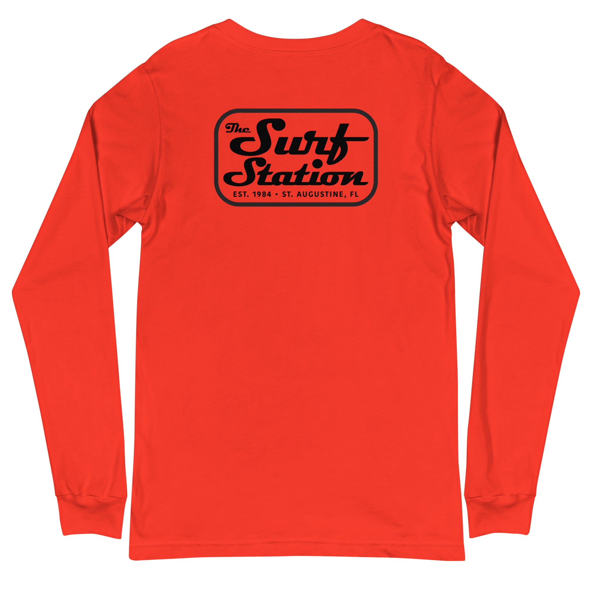 Surf Station Mechanic Black Men's L/S T-Shirt