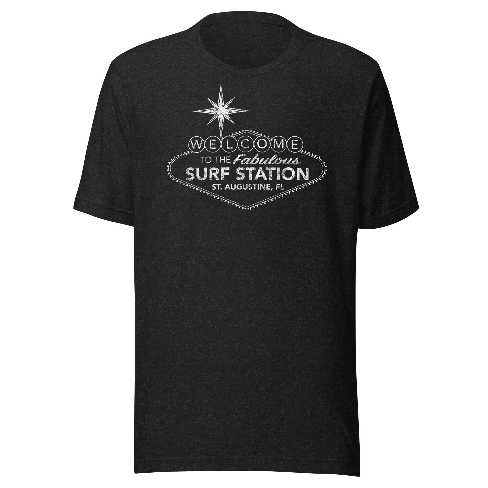 Surf Station Welcome Sign White Men's S/S T-Shirt