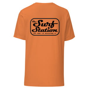 Surf Station Mechanic Black Men's S/S T-Shirt
