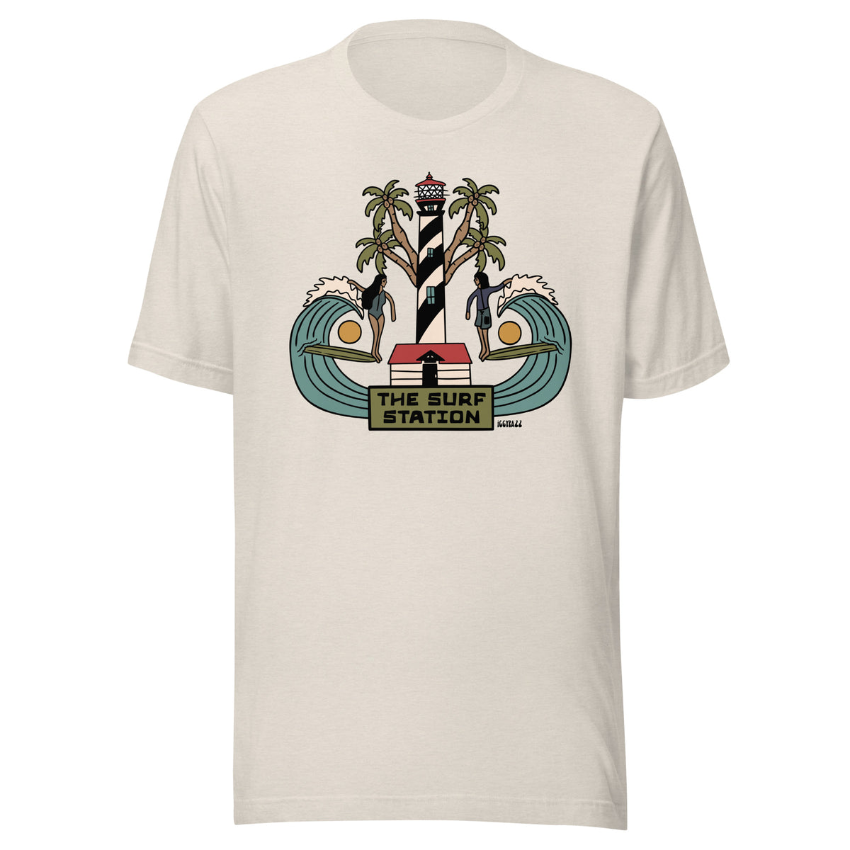 Surf Station x Iggy Pazz Nose Ride Men's S/S T-Shirt