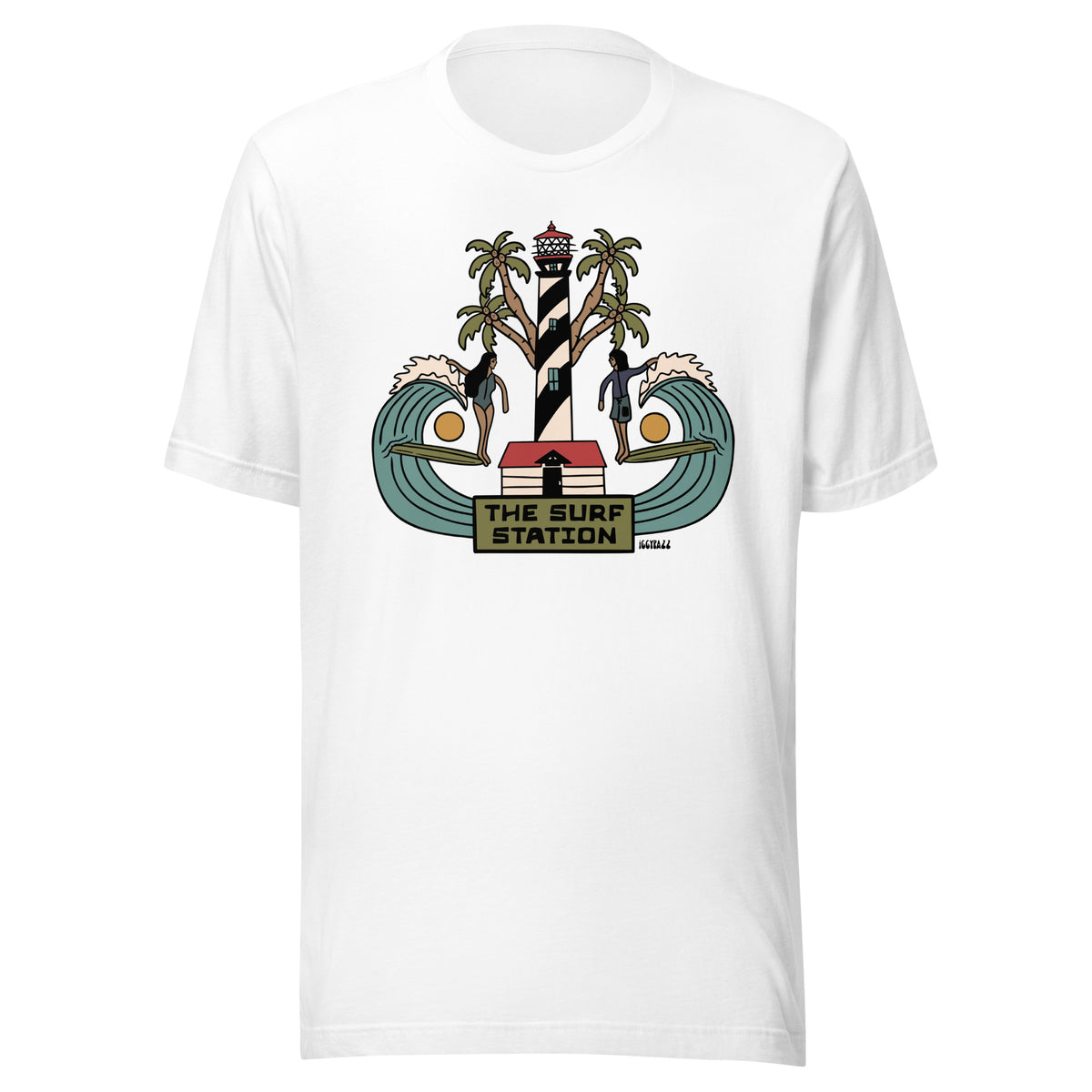 Surf Station x Iggy Pazz Nose Ride Men's S/S T-Shirt