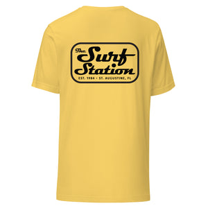 Surf Station Mechanic Black Men's S/S T-Shirt