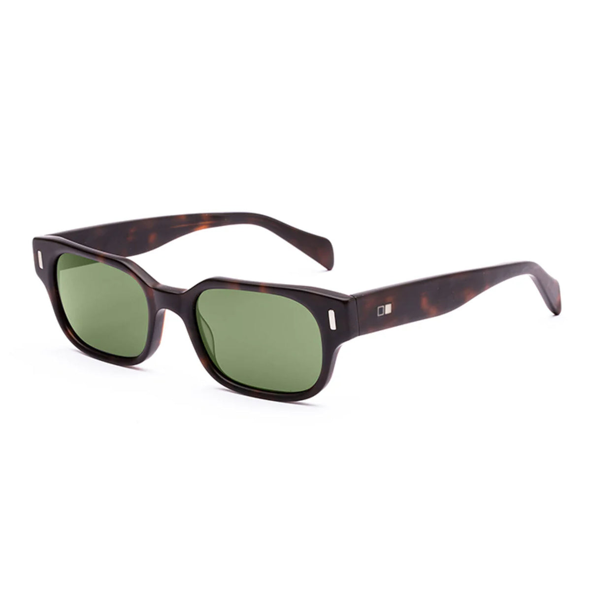 Otis Untitled Women's Sunglasses - Eco Matte Hinton Tortoise /Green