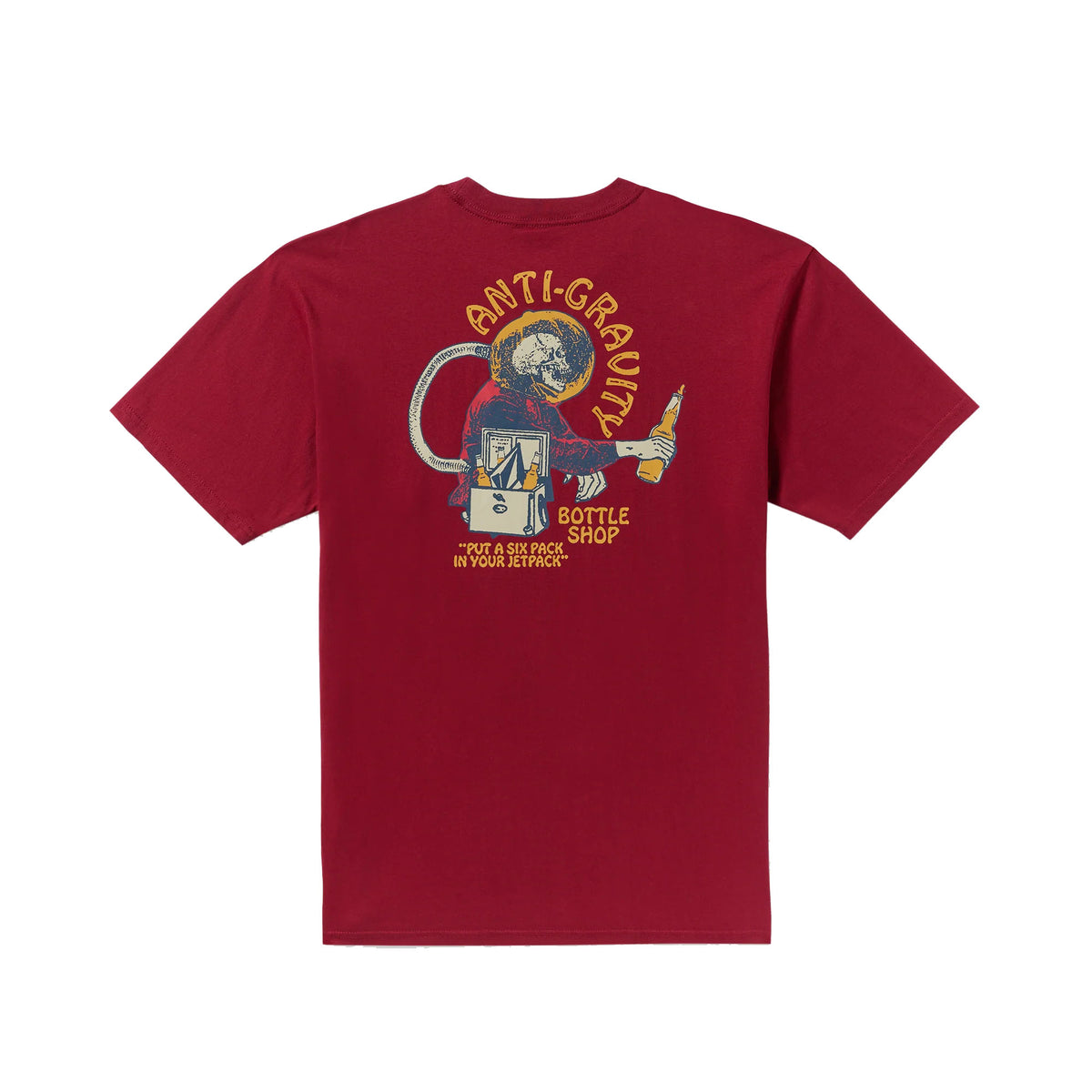 Volcom Anti Gravity Men's S/S T-Shirt - Pepper Red