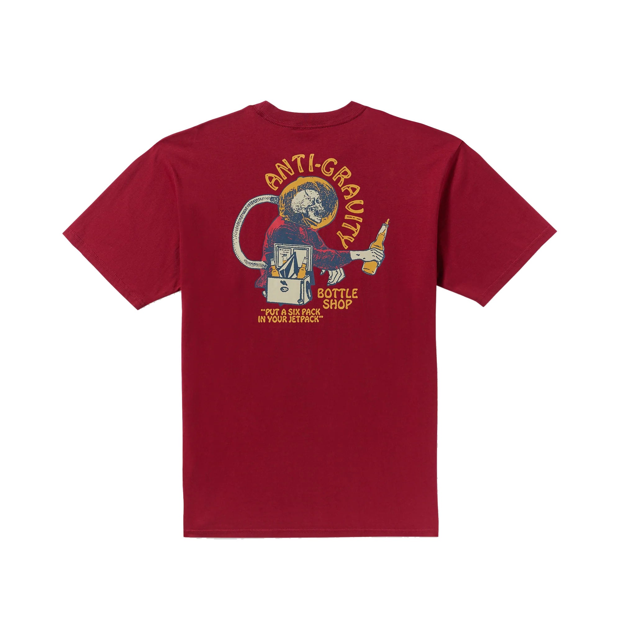 Volcom Anti Gravity Men's S/S T-Shirt - Pepper Red