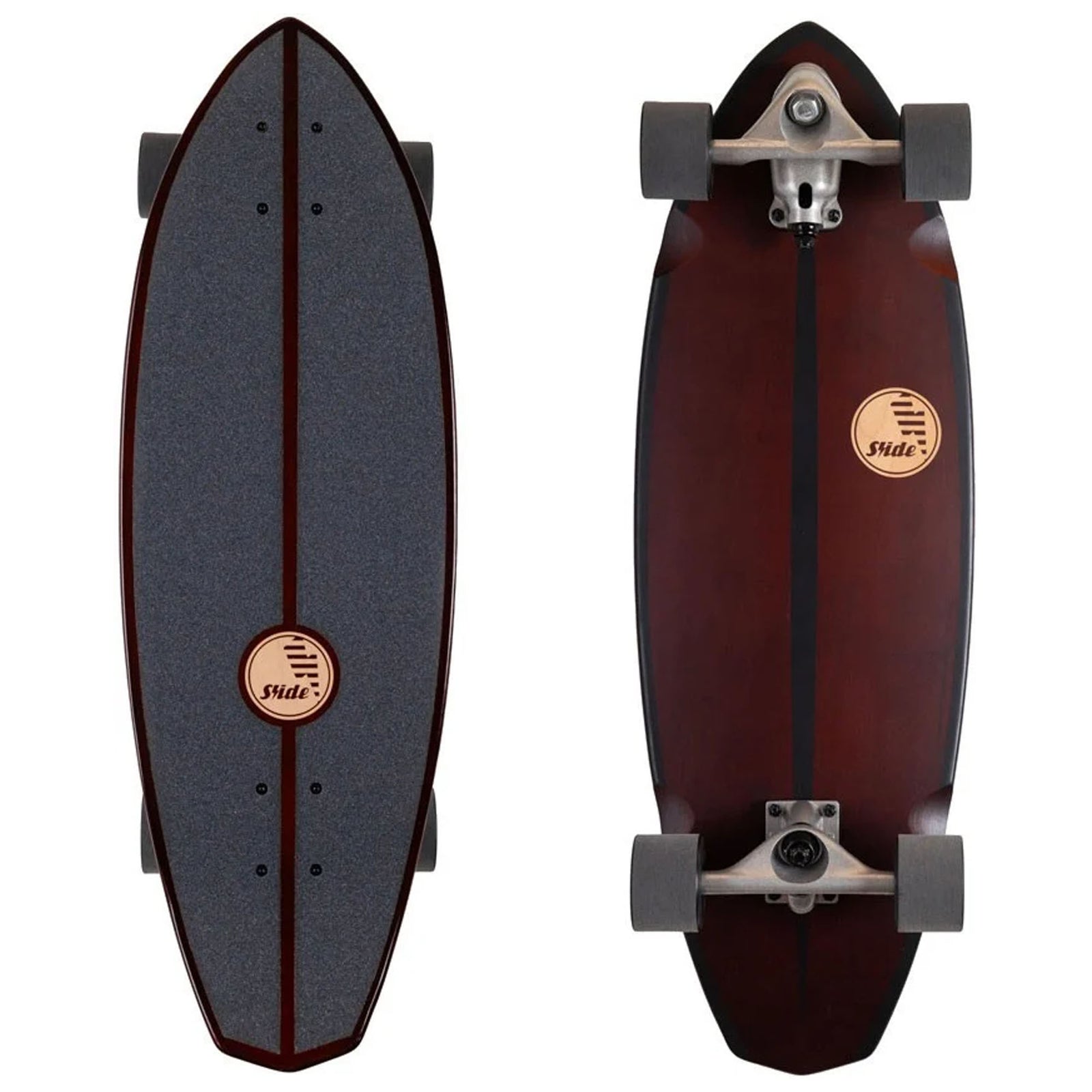 Slide Double Diamond 32" Complete Surfskate - Bombora