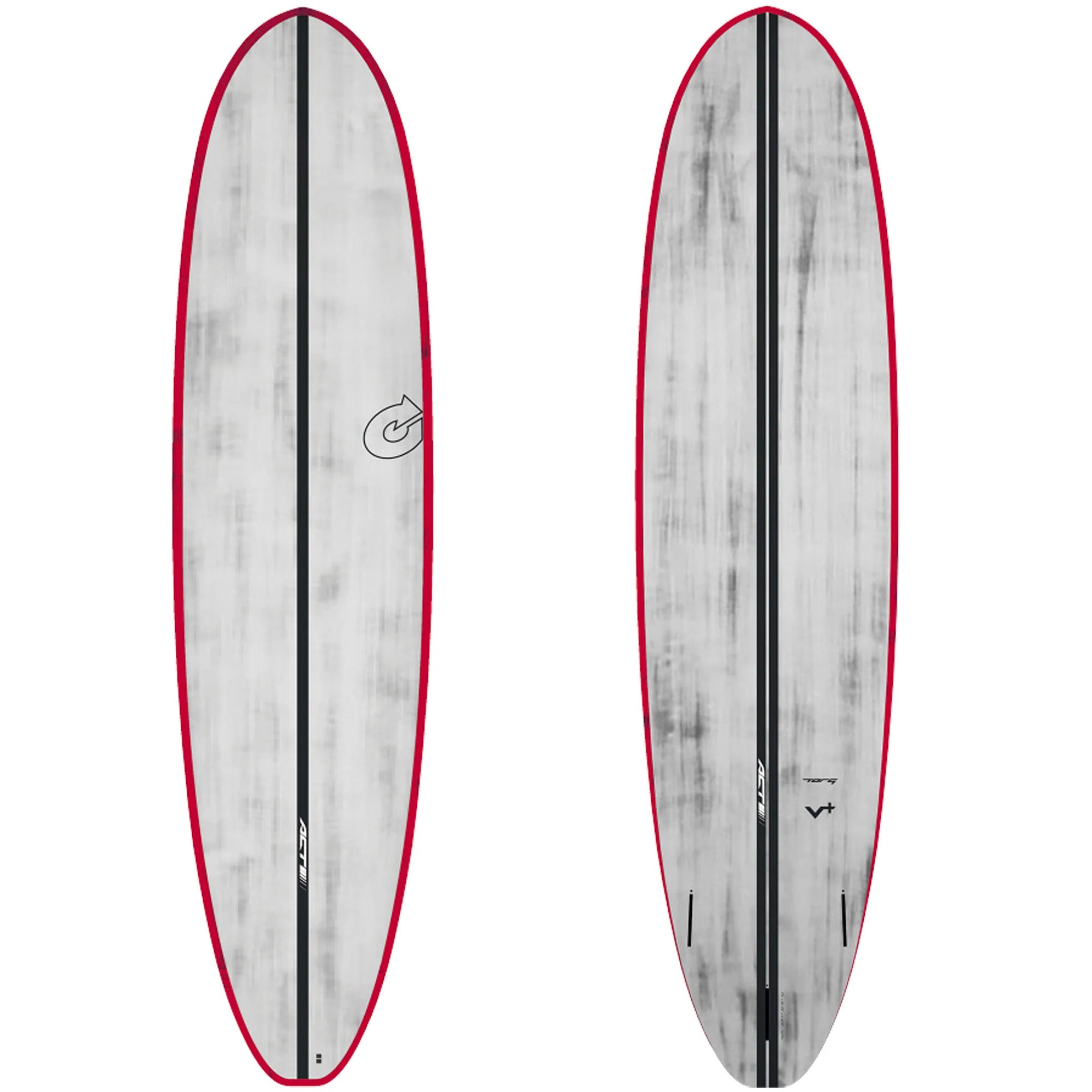 Torq V+ ACT Mid-Length Surfboard - Futures