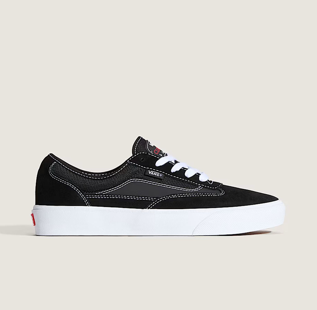 Vans Curren Caples Gum Skate Men's Shoe Black/White Surf