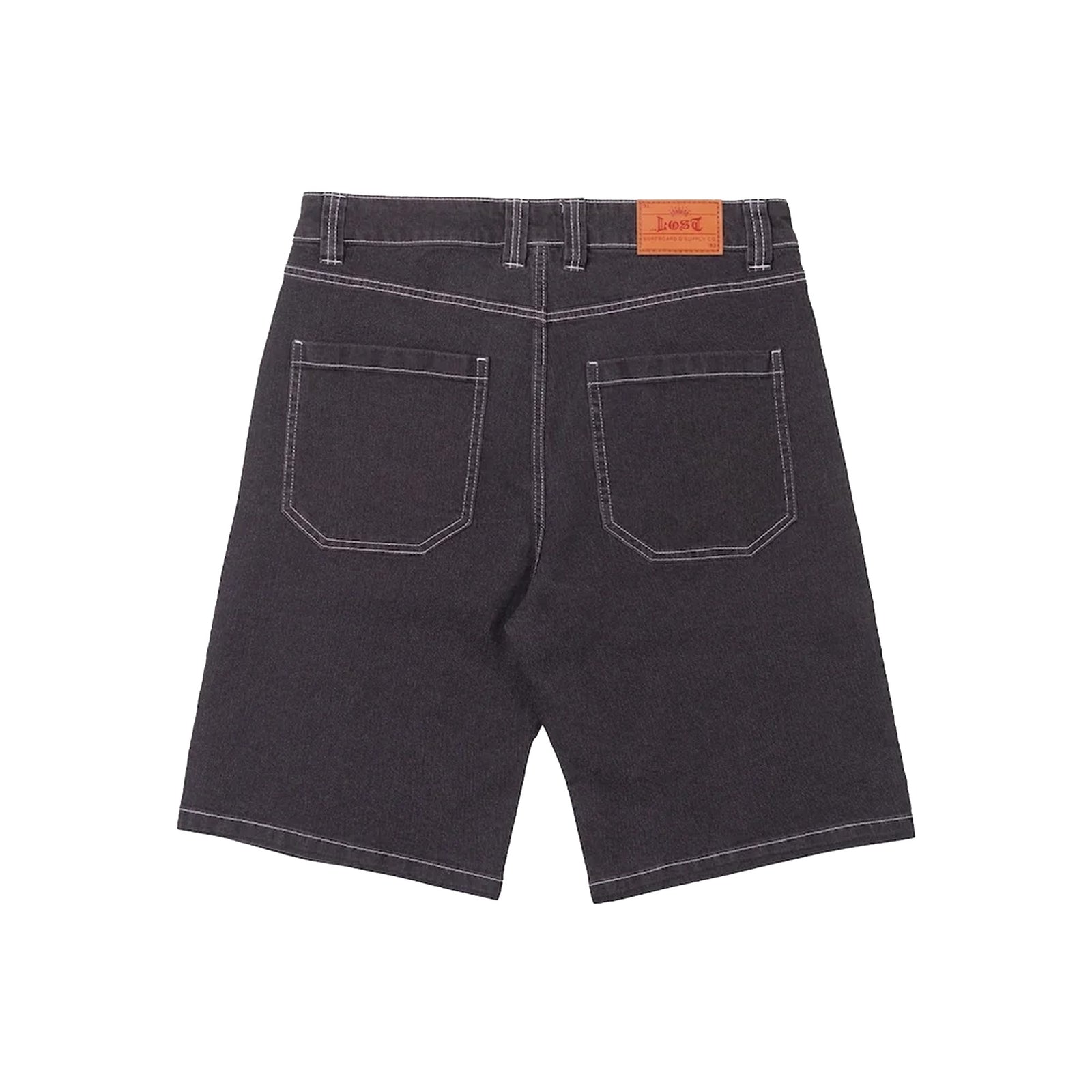 Lost Slacker Denim Jort Men's Walkshorts - Vintage Black