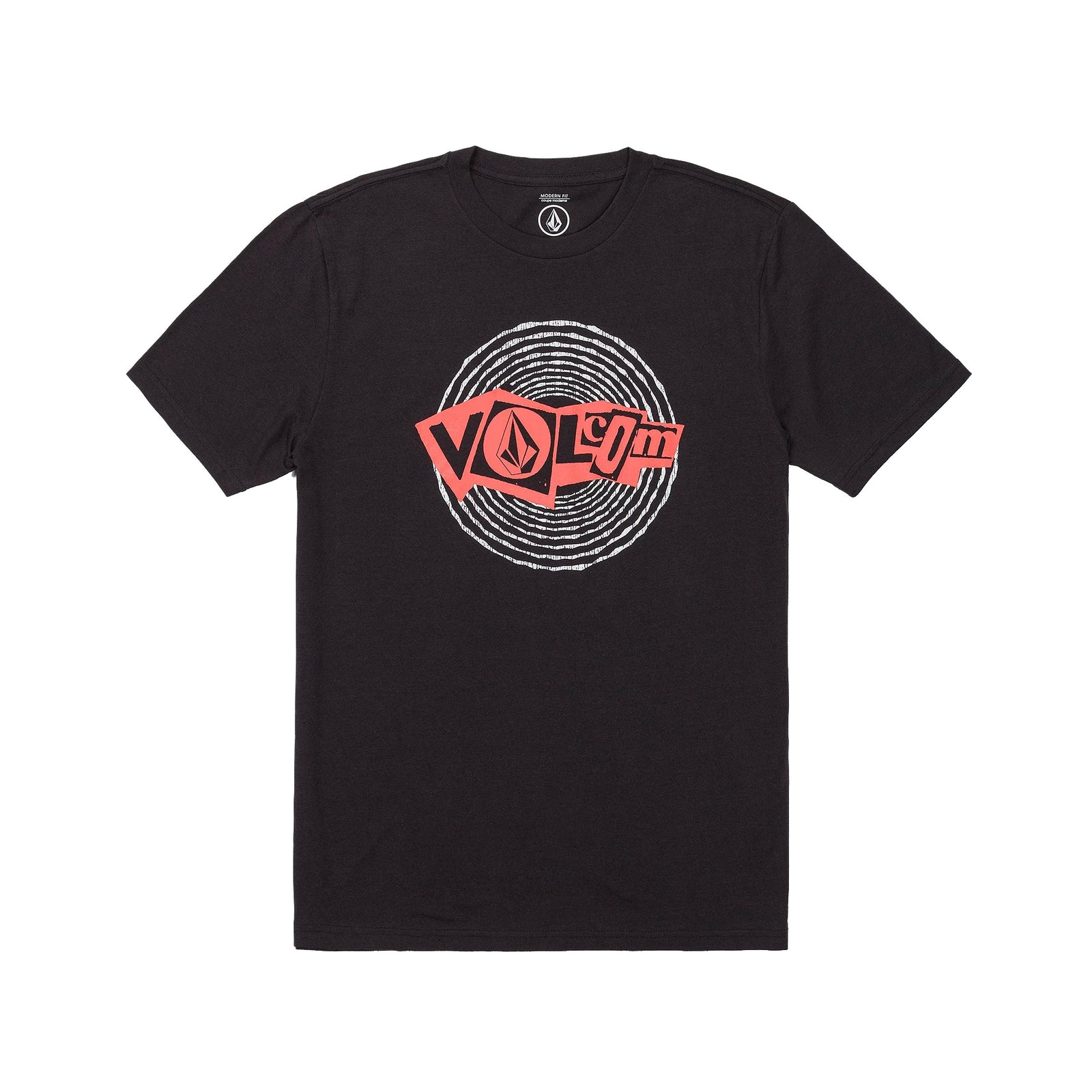 Volcom Dizzy Down Men's S/S T-Shirt - Washed Black Heather
