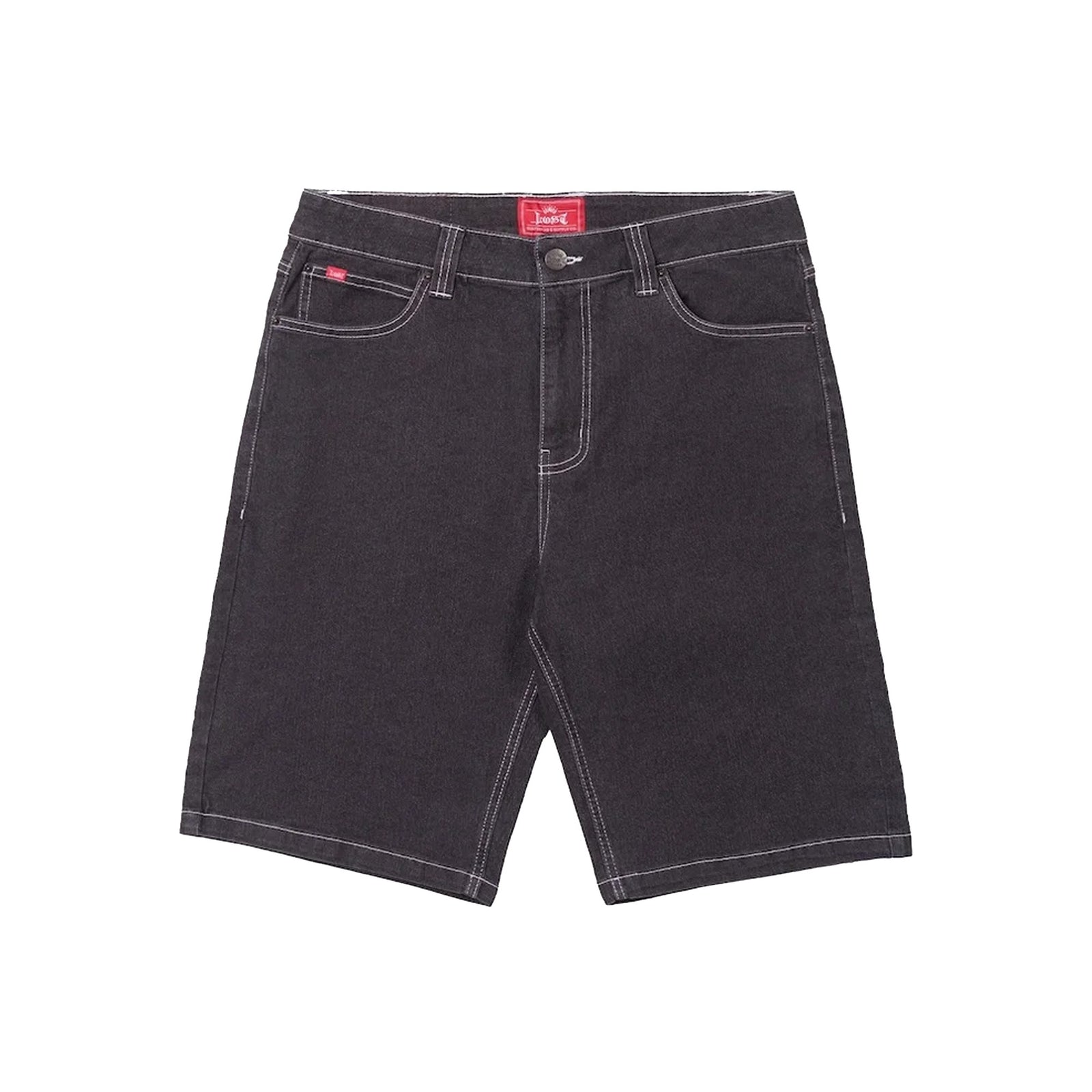 Lost Slacker Denim Jort Men's Walkshorts - Vintage Black