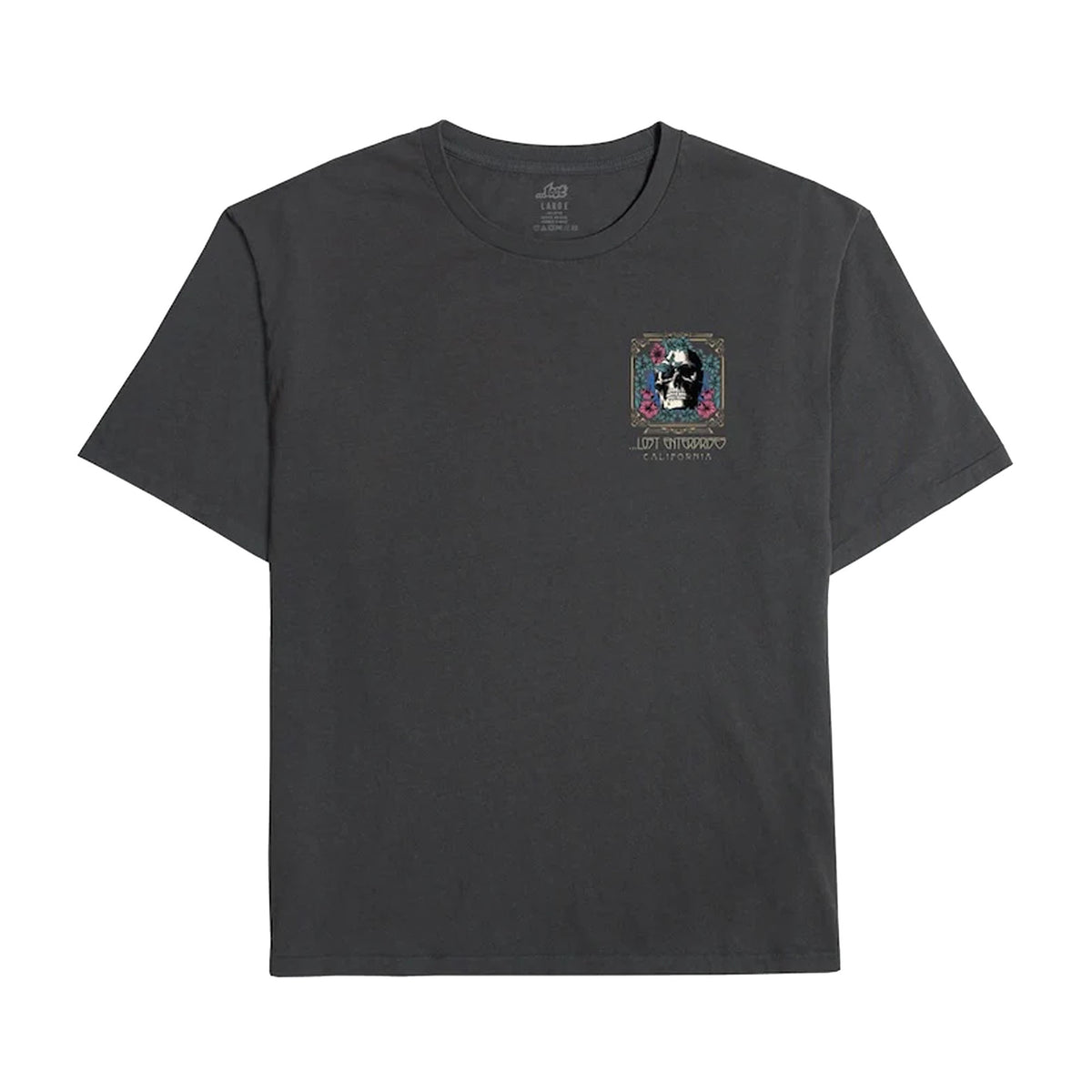 Lost Gratitude Boxy Men's S/S T-Shirt - Vintage Black