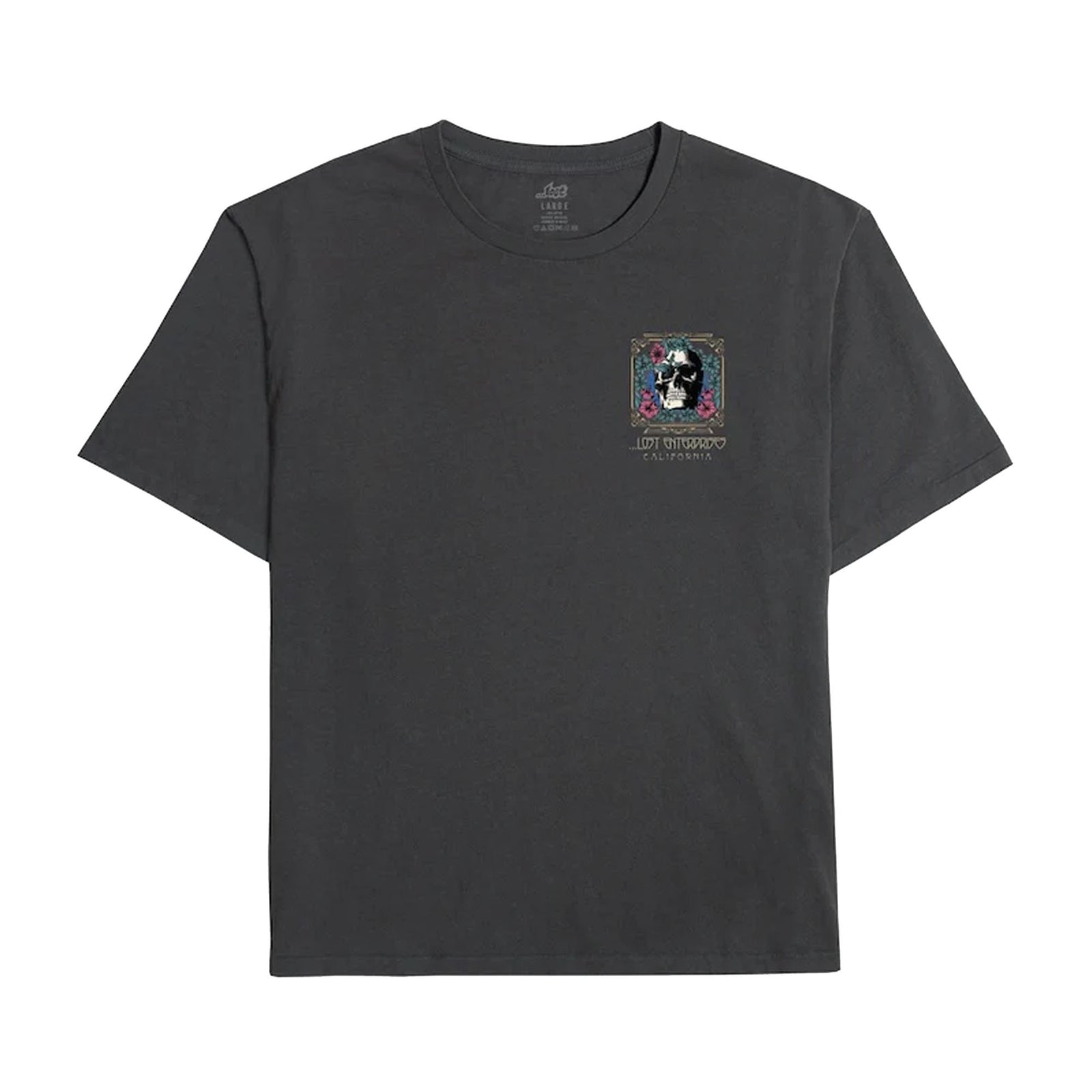 Lost Gratitude Boxy Men's S/S T-Shirt - Vintage Black