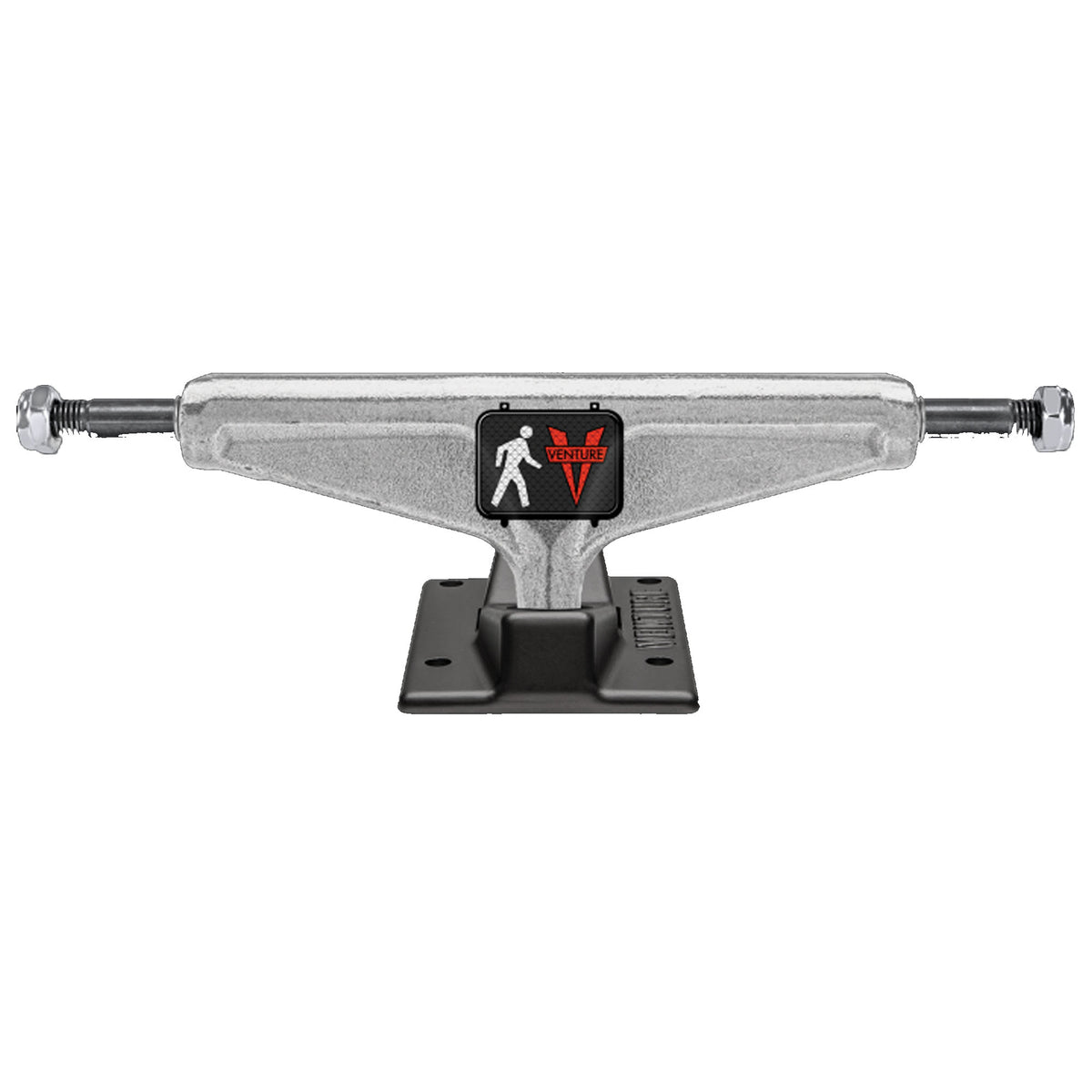 Venture Shanahan VLT Hi Street Skateboard Trucks - 147mm/Silver/Black