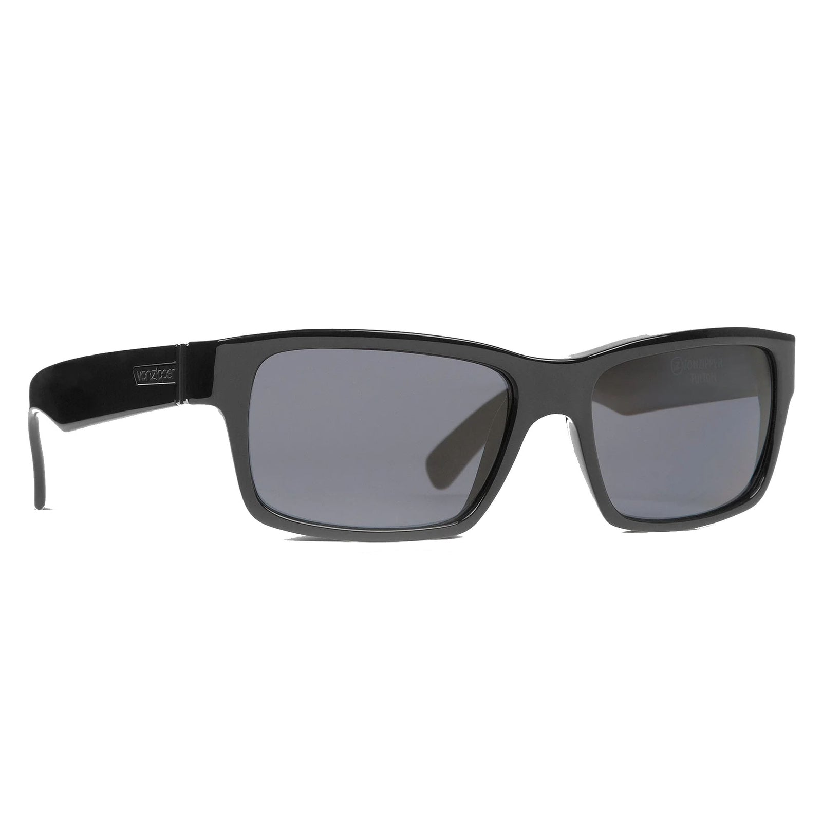 VonZipper Fulton Men's Sunglasses - Black Gloss/Grey
