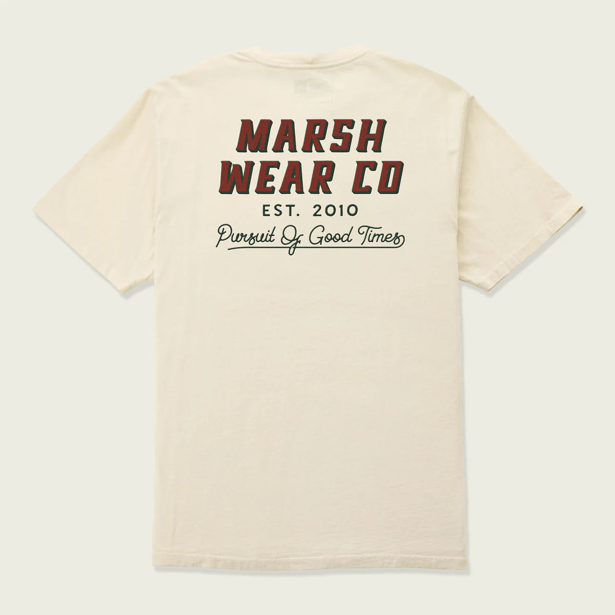 Marsh Wear Pursuit Men's S/S T-Shirt - Vintage White