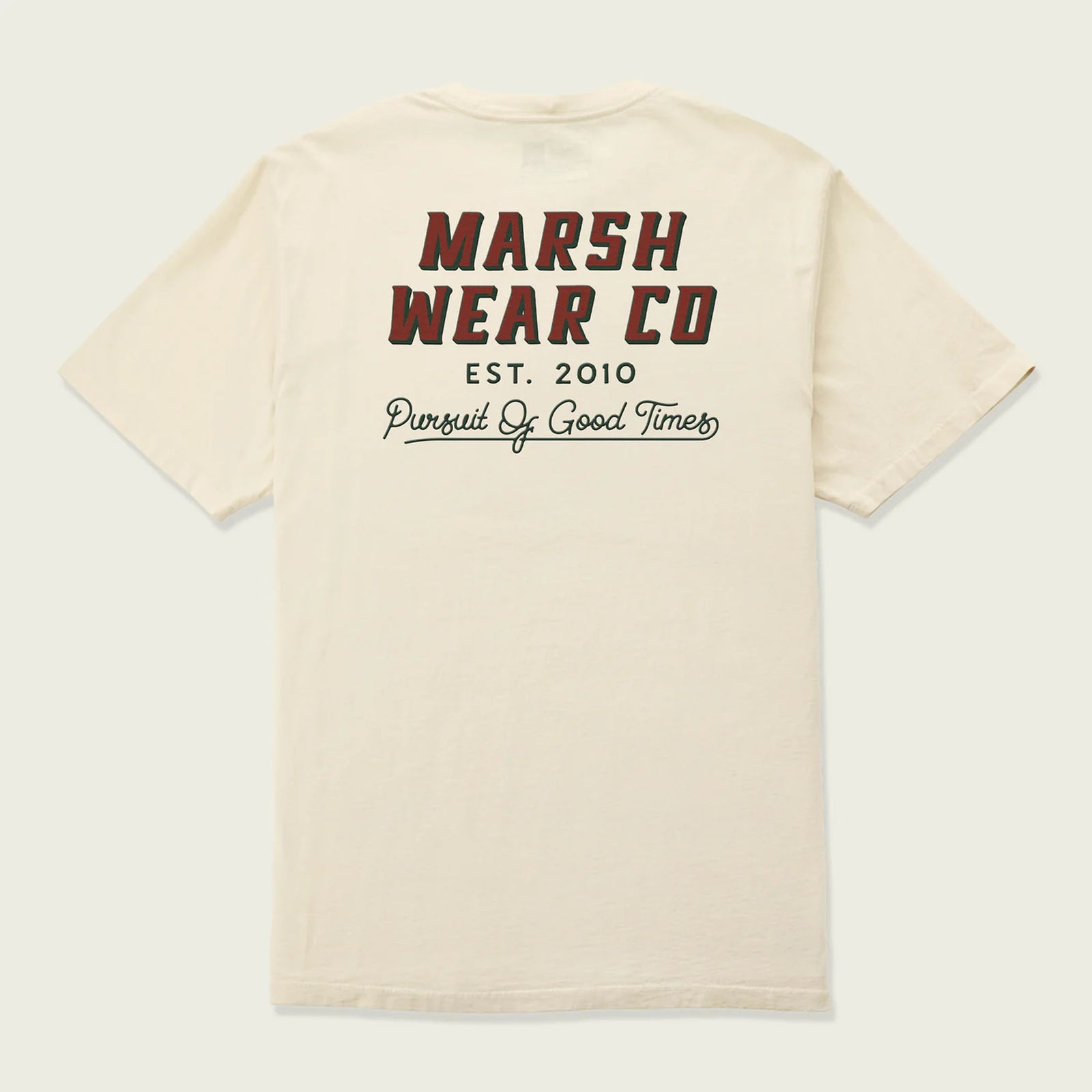Marsh Wear Pursuit Men's S/S T-Shirt - Vintage White