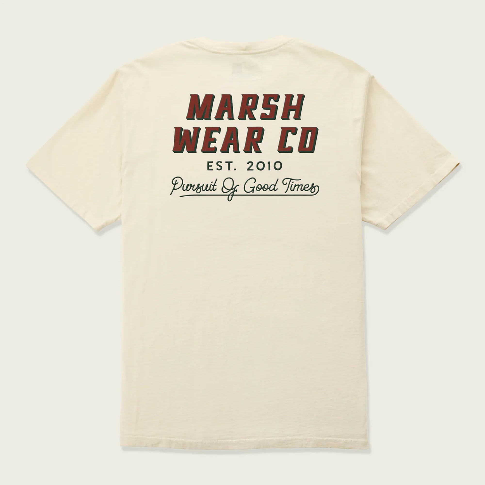 Marsh Wear Pursuit Men's S/S T-Shirt - Vintage White