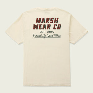 Marsh Wear Pursuit Men's S/S T-Shirt - Vintage White