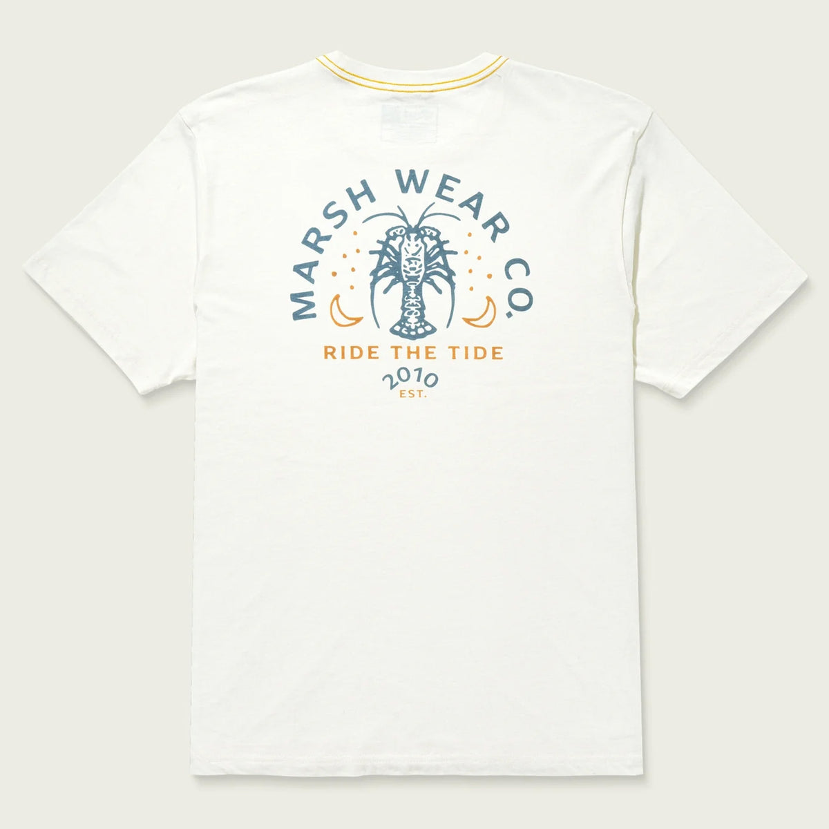 Marsh Wear Spiny Men's S/S T-Shirt - Vintage White Heather