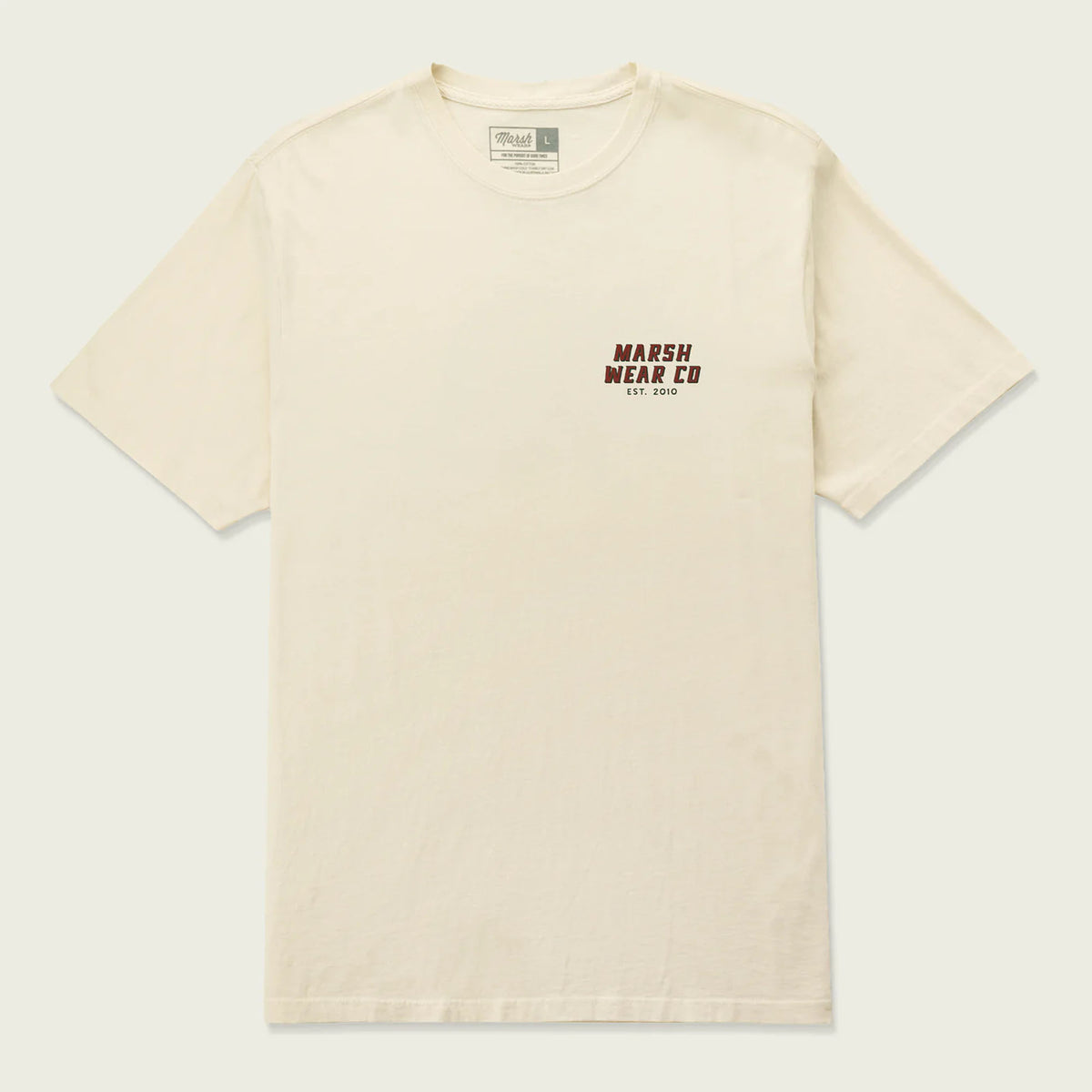 Marsh Wear Pursuit Men's S/S T-Shirt - Vintage White