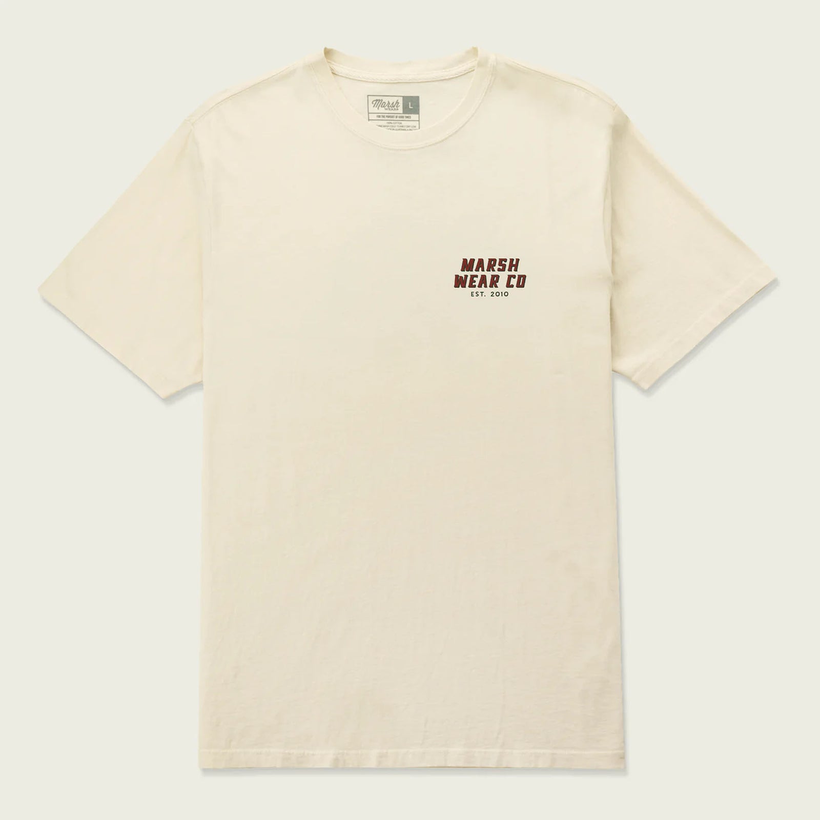 Marsh Wear Pursuit Men's S/S T-Shirt - Vintage White