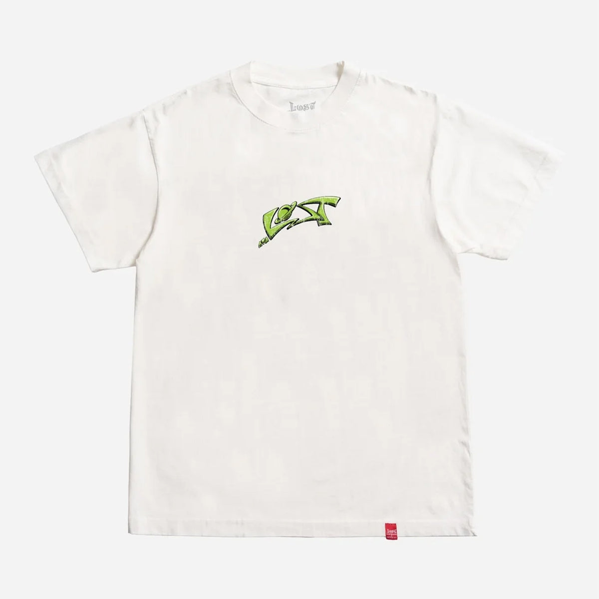 Lost Spiraling Boxy Men's S/S T-Shirt - White