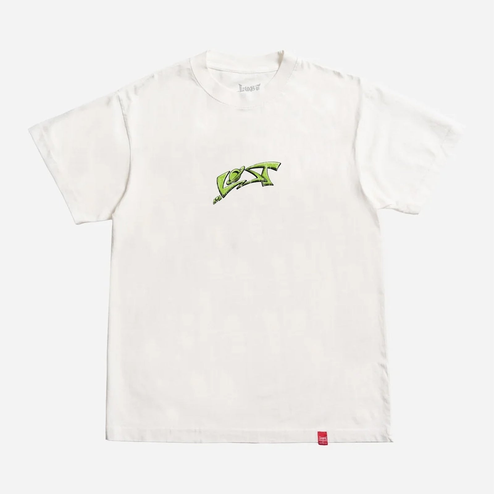 Lost Spiraling Boxy Men's S/S T-Shirt - White