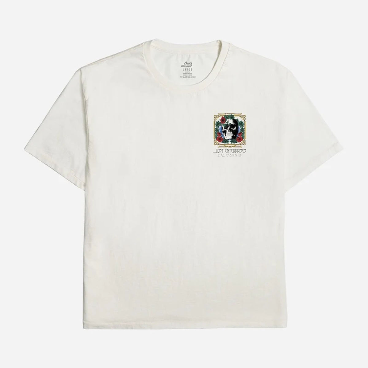 Lost Gratitude Boxy Men's S/S T-Shirt - Vintage White
