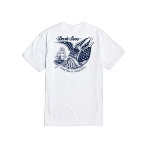 Dark Seas Traditional Premium Men's S/S T-Shirt - White