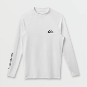 Quiksilver Everyday UPF50 Loose-Fit Men's L/S Rashguard - White