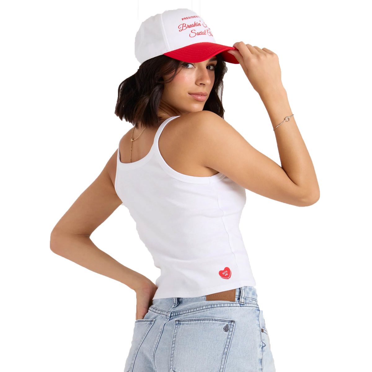 Volcom Trippin Women's Tank Top - White